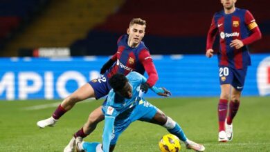 صورة أول تعليق من نجم برشلونة بعد الفوز على ألميريا