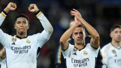 صورة رقم مميز لـ ريال مدريد على مستوى الدوريات الخمسة الكبرى 