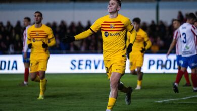 صورة رقم سلبي لبرشلونة هذا الموسم 