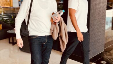 صورة حسام المندوه يصل الإمارات لحضور مباراة الزمالك وام صلال ببطولة الوحدة الودية