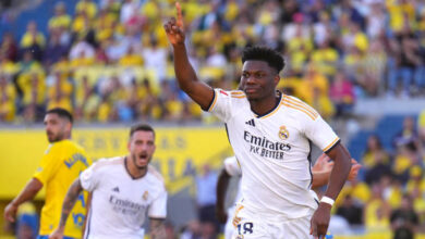 صورة نتيجة وملخص أهداف مباراة ريال مدريد ضد لاس بالماس في الدوري الإسباني
