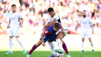 صورة هدف برشلونة و الريال من الكلاسيكو القادم 