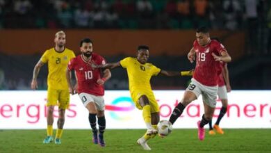 صورة موعد مباراة مصر ضد غانا في كأس أمم إفريقيا 2024 والقنوات الناقلة