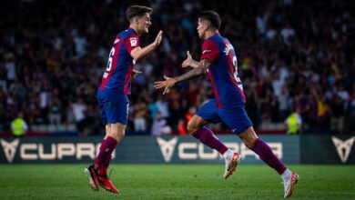 صورة نتائج برشلونة في أخر 5 مباريات 
