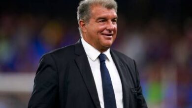 صورة هجوم حاد على رئيس برشلونة 