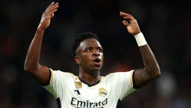 صورة فينيسيوس يرد على توقيع ريال مدريد مع مبابي أو هالاند