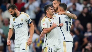 صورة نتيجة أهداف مباراة ريال مدريد ضد لاس بالماس في الدوري الإسباني 