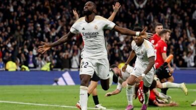 صورة جدل تحكيمي في مباراة ريال مدريد ضد مايوركا في الدوري 