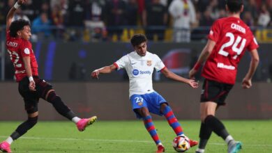 صورة لامين يامال يتوعد ريال مدريد قبل نهائي السوبر