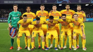 صورة برشلونة يُحطم عقدة ميسي في دوري أبطال أوروبا عقب التعادل مع نابولي 