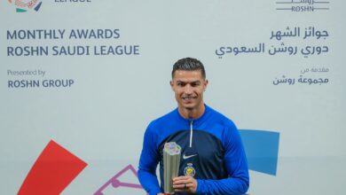 صورة المرة الثالثة.. رونالدو أفضل لاعب في شهر ديسمبر بدوري روشن السعودي 