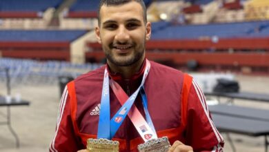 صورة حازم أحمد يحصد ميداليتين ببطولة أمريكا المفتوحة للكاراتيه  