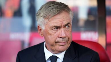 صورة أنشيلوتي يشيد بقوة لاعبي ريال مدريد 