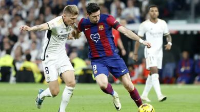 صورة التعادل يسيطر على شوط ريال مدريد وبرشلونة الأول في الكلاسيكو