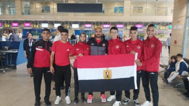 صورة منتخب المصارعة يطير إلى الأردن للمشاركة في البطولة العربية 