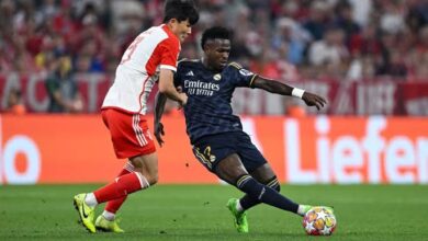 صورة معلق مباراة ريال مدريد ضد بايرن ميونخ في نصف نهائي دوري أبطال أوروبا 