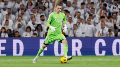 صورة ريال مدريد يفقد خدمات لونين أمام بوروسيا دورتموند في نهائي دوري أبطال أوروبا 