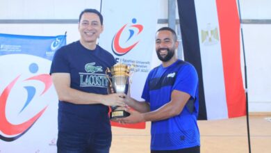 صورة جامعة الإسكندرية تحصد لقب بطولة كرة اليد للجامعات