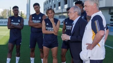 صورة فلورنتينو بيريز يحدد شرط رحيل نجم ريال مدريد