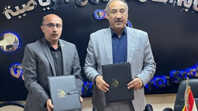 صورة توقيع بروتوكول تعاون بين الأولمبياد الخاص المصري والنقابة العامة للمهن الرياضية