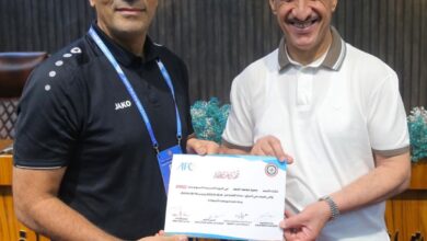 صورة حمزة الجمل يحصل على الرخصة التدريبية “برو” من الاتحاد الآسيوي