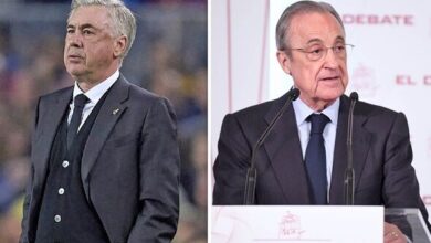 صورة فلورنتينو بيريز يبدأ تحركاته لتجديد عقد نجم ريال مدريد