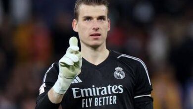 صورة سبب استبعاد حارس ريال مدريد من قائمة منتخب بلاده