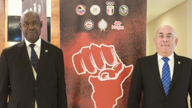 صورة الدهراوي رئيسًا لاتحاد دول شمال إفريقيا للكاراتيه