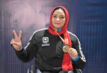 صورة ريحاب رضوان : ذهبية بطولة العالم مجرد بداية وهدفي تحقيق ميدالية في بارالمبياد لوس انجلوس