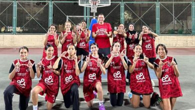 صورة سلة الاهلي تتوج ببطولة النخبة تحت ١٤ سنة