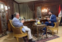 صورة رئيس الاتحاد الدولي لكمال الأجسام يتفق مع رئيس اتحاد اللياقة البدنية والتنافسية على تنظيم فعاليات رياضية دولية في مصر