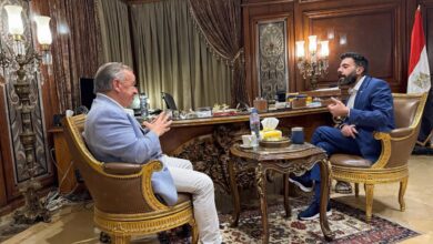 صورة رئيس الاتحاد الدولي لكمال الأجسام يتفق مع رئيس اتحاد اللياقة البدنية والتنافسية على تنظيم فعاليات رياضية دولية في مصر