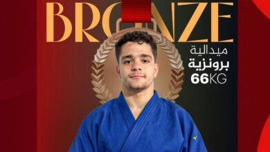 صورة الجودو| مصطفى صلاح حمادة يحقق الميدالية البرونزية في كأس إفريقيا بتونس