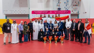 صورة إنجاز تاريخي جديد لنادي بتروجت في بطولة الألعاب العربية لتنس الطاولة