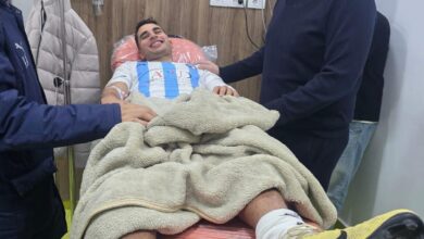 صورة رئيس بيراميدز يكشف تطورات حالة محمد حمدي بعد واقعة بلع اللسان