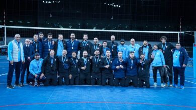 صورة بتروجت يتوج ببرونزية دوري سوبر رجال الطائرة بعد الفوز على سبورتنج