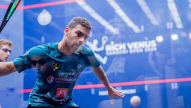 صورة نجم وادى دجلة على ابو العينين يتأهل إلى نصف نهائي بطولة سبورتويرك هامبورغ المفتوحة 2026