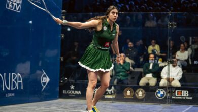 صورة نور الشربيني تهزم بطلة ماليزيا و تتأهل لنصف نهائي بطولة الجونة الدولية للاسكواش