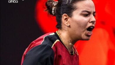 صورة مريم الهضيبي تفوز ببطولة شمال أفريقيا لتنس الطاولة