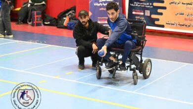 صورة انطلاق بطولة الجمهورية للبوتشيا بمشاركة 14 هيئة رياضية بالمركز الأولمبي