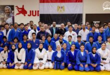 صورة محمد مطيع يشهد استعدادات منتخب مصر للچودو قبل بطولة أفريقيا بنيروبي