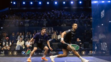 صورة عسل يواصل الهيمنة ويتأهل لنصف نهائي بطولة الجونة الدولية للاسكواش 2026 بثلاثية نظيفة