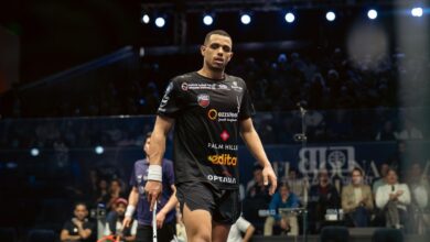 صورة اليوم.. نصف نهائي الجونة للإسكواش يحسم المتأهلين إلى النهائي