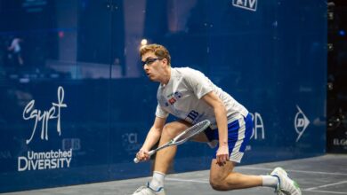 صورة محمد زكريا يتأهل لنهائي بطولة الجونة الدولية للإسكواش