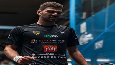 صورة نجم وادى دجلة على أبو العينين تأهل إلى نهائي بطولة سبورتويرك هامبورغ المفتوحة