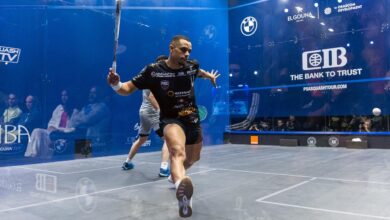 صورة انطلاق منافسات الدور الأول من النسخة الرابعة عشرة لبطولة الجونة الدولية للاسكواش البلاتينية PSA 2026 للرجال والسيدات