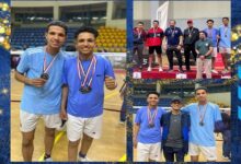 صورة أبطال “الباراليمبية” بنادي جامعة حلوان يحصدون برونزية الجمهورية
