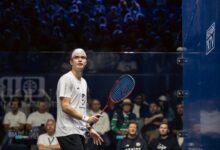 صورة مفاجأة غير متوقعة .. مصطفى عسل يودع بطولة الجونة الدولية للإسكواش