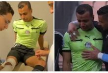 صورة أبو ريدة: كل الدعم للحكم مصطفى الشهدي.. واتحاد الكرة يتكفل بعلاجه