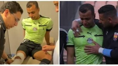 صورة أبو ريدة: كل الدعم للحكم مصطفى الشهدي.. واتحاد الكرة يتكفل بعلاجه